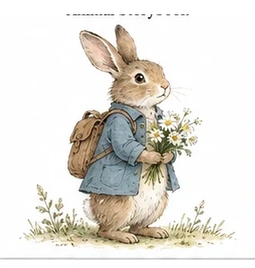 FB-007 · Naturalist Watercolor Animal Storybook